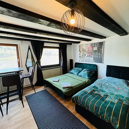 Апартаменты Loft Fluss Blick Кобленц Экстерьер фото